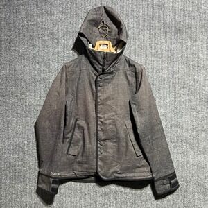 Burton‎ Snowboard Jacket Women Medium Grey Dryride Hooded Ski Winter Coat
